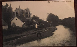 Cpa, Rochefort (Namur) L'Eglise Et La Lomme, 2ditions NELS S2RIE 11 N°20, Non écrite, BELGIQUE - Rochefort