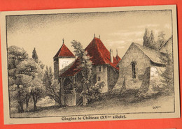 ZQD-28  Château De Gingins  De Ch. Kern. Editeur Ch. Kern Cheserex-Nyon Non Circulé - Chéserex