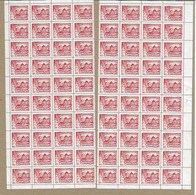 CANADA 1967 SCOTT 476 MNH 2  SHEETS OF 40 - Full Sheets & Multiples