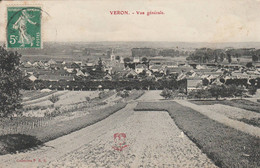 Veron  - Vue Générale  - Scan Recto-verso - Veron