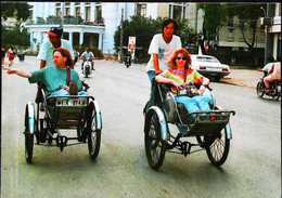 ► Transport  à Vélo Cyclo Tour Taxi   - Viet-Nam (Daily Life) - Taxis & Cabs