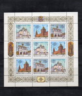 BF200 - RUSSIA 1993 , La Serie 6036/6038 In Minifoglio ***  MNH. Chiese Novgorod - Ungebraucht