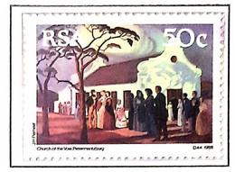 P) 1988 SOUTH AFRICA, ANNIVERSARY OF THE BÓER MIGRATION, CHURCH OF THE OATH, SOUVENIR MINISHEET, MNH - Other & Unclassified