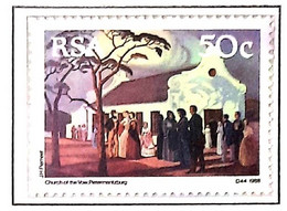 P) 1988 SOUTH AFRICA, ANNIVERSARY OF THE BÓER MIGRATION, CHURCH OF THE OATH, SOUVENIR MINISHEET, MNH - Autres & Non Classés