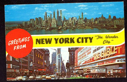 AK 07821 USA - New York City - Panoramic Views