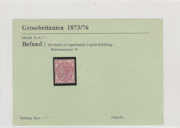 Grossbritannien Ungelaufen * 1873/76 - Neufs