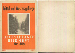 Nr. 254 Deutschland-Bildheft - Mittel- Und Westerzgebirge - Sonstige & Ohne Zuordnung