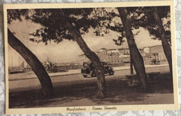 OLD POSTCARD  Italy > Puglia > Manfredonia PIAZZA DIOMEDE AUTOMOBILE ,CESARE CAPELLO,Nr.12032. CARTOLINA NON USATA - Manfredonia