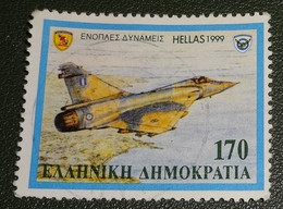 Griekenland - Hellas - 1999 - Michel 2026 - Gebruikt - Cancelled - Vliegtuigen - Dassault Mirage 2000 - Oblitérés