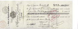 Quittance. Chèque. 1906. Alphonse Gerlache. Bois De Houillères Et Autres. Liège - 1900 – 1949