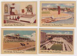 DELWARE ,THE DIAMOND STATE ,12 ALL DIFFERENT ,MINIATURES IN COLOR , POSTCARD - Other & Unclassified