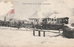 Prince Rupert B. C. - First Locomotive - Prince Rupert