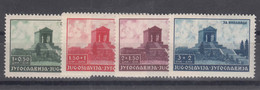 Yugoslavia Kingdom, 1939 Mi#389-392 Mint Hinged - Ungebraucht