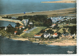 QUIMIAC PLAGE DE SORLOCK ET CAMPING DU GCU VUE AERIENNE 1968 - Mesquer Quimiac