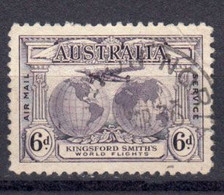 Australie Poste Aerienne 1931 Yvert 3 Oblitere - Oblitérés