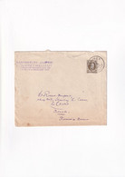 Brief / Lettre - Gaston Eloy - Jaupain Souvret Naar Purnode - 1929 - 255 Albert I 60c - Postmarks - Points