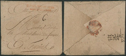 Armée De Napoléon - Env. Sans Contenu + Griffe B. AU G.L. ARM. S DU NORD SAMBRE ET MEUSE > Furnes - Army Postmarks (before 1900)