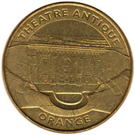 84-1449 - JETON TOURISTIQUE MDP - Orange - Théâtre Antique - Aérienne - 2015.5 - 2015