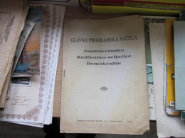 Glavna Programska Nacela Radikalno Seljacke Demokratije Novi Sad 14 Pages - Langues Scandinaves