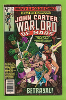 John Carter Warlord Of Mars # 24 - Marvel Comics - In English - May 1979 - TBE / Neuf - Marvel