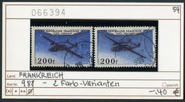 Frankreich 1954 - France 1954 - Francia 1954 -  Michel 988 - Oo Oblit. Used Gebruikt - - Oblitérés