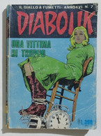 I101302 DIABOLIK - A. XVI N. 7 - Una Vittima Di Troppo - Diabolik