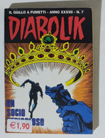 I101318 DIABOLIK - A. XXXVII N. 7 - Un Socio Pericoloso - Diabolik