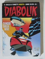 I101328 DIABOLIK - A. XLVIII N. 1 - Sangue Sulla Neve - Diabolik