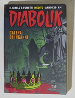 I101345 DIABOLIK - A. LVI N. 4 - Catena Di Inganni - Diabolik