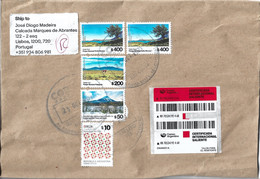 Argentina Registered Cover - Briefe U. Dokumente