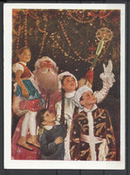 Russia - USSR, Merry Christmas, Santa Claus With Children, 1959. - Babbo Natale