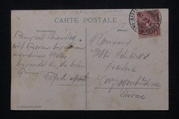 MONACO - Oblitération Ambulant "Basel Milano " Sur Carte Postale En 1912 - L 109996 - Briefe U. Dokumente