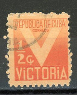 CUBA - BIENFAISANCE - N° Yvert 6 Obl. SANS LA SURCHARGE - Charity Issues