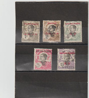 KOUANG-TCHEOU-   - Timbres D'Indochine Surchargés "Kouang-Tcheou",- Anamite - Used Stamps