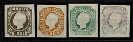 Portugal, 1905, # 14, 15, 17, 18, Reimpressão, MNG - Unused Stamps