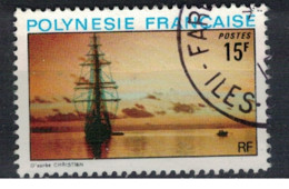 POLYNESIE             N°  YVERT  101 ( 3 )  OBLITERE       ( Ob 1 / 28 ) - Oblitérés