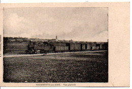 Carte Postale Ancienne Pierrefitte Sur Aire - Vue Générale - Chemin De Fer, Train - Pierrefitte Sur Aire