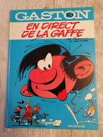 Bande Dessinée - Gaston R4 - En Direct De La Gaffe (1985) - Gaston