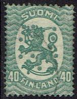 Finnland 1925, MiNr 116xbI, Gestempelt - Usati