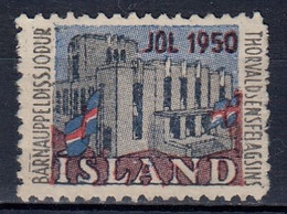 ++M1739. Iceland 1950. Christmas Seal. Without Gum - Altri & Non Classificati