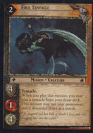 Vintage The Lord Of The Rings: #2 Foul Tentacle - EN - 2001-2004 - Mint Condition - Trading Card Game - El Señor De Los Anillos