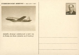 CDV 118 / 01 - 30. Jahrestages Der Tschechoslowakischen Luftlinie CSA ■ Československé Aerolinie - Unclassified