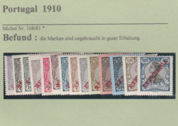 Portugal-Briefmarken-ungebraucht * 1910 - Neufs