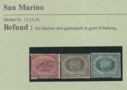 San Marino-Briefmarken- Gestempelt - Usados