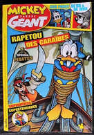 MAGAZINE BD MICKEY PARADE GEANT - N° 358 - Rapetou Des Caraïbes - Spécial Pirates - Mickey Parade