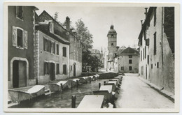 Arudy - Canal Et Lavoir ** Belle Carte Neutre ** Format 9x14cm - Ed. Lescure N°4 - Arudy