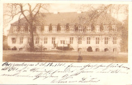 ROGGENHAGEN Mecklenburg Gutshaus Original Private Fotokarte Gelaufen Als Bahnpost ZUG 1 31.12.1901 - Neubrandenburg