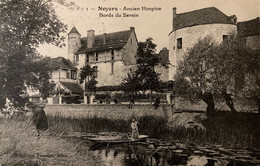 Noyers - Ancien Hospice Hôpital Sur Les Bords Du Serein - Bac Passeur - Noyers Sur Serein
