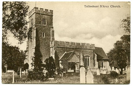 TOLLESHUNT D'ARCY CHURCH - Colchester