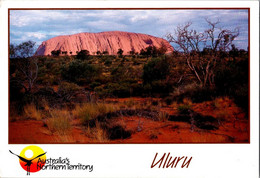 QQ 21) Australia - NT (posted With Living Togerther Stamp) Uluru - Uluru & The Olgas